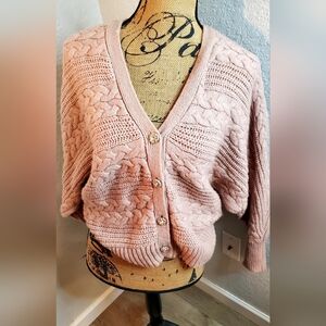 A love story cardigan sweater